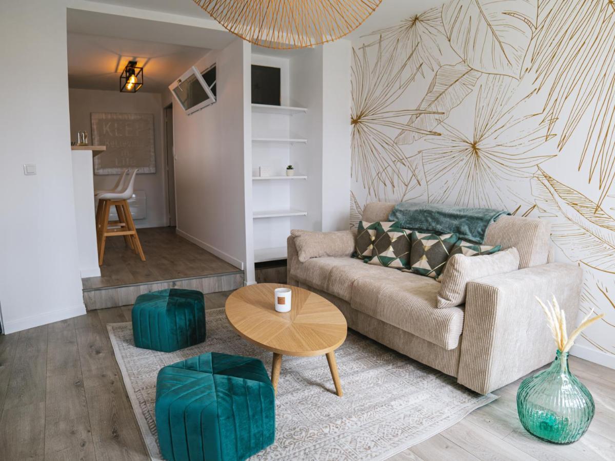 Superbe T2 Rouen Avec Jardin + Parking Gratuit A Proximite Apartment Bagian luar foto